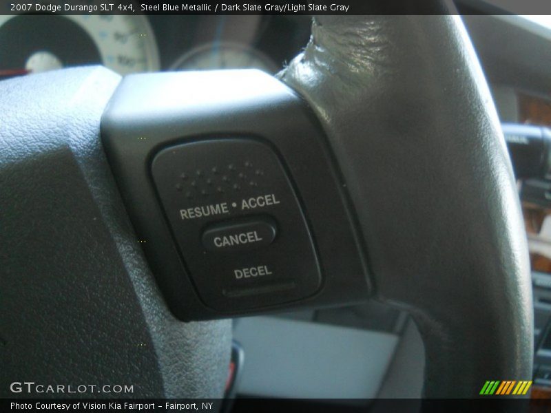 Steel Blue Metallic / Dark Slate Gray/Light Slate Gray 2007 Dodge Durango SLT 4x4