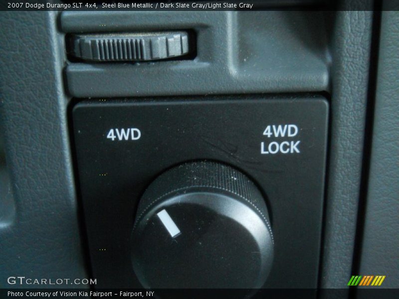 Steel Blue Metallic / Dark Slate Gray/Light Slate Gray 2007 Dodge Durango SLT 4x4