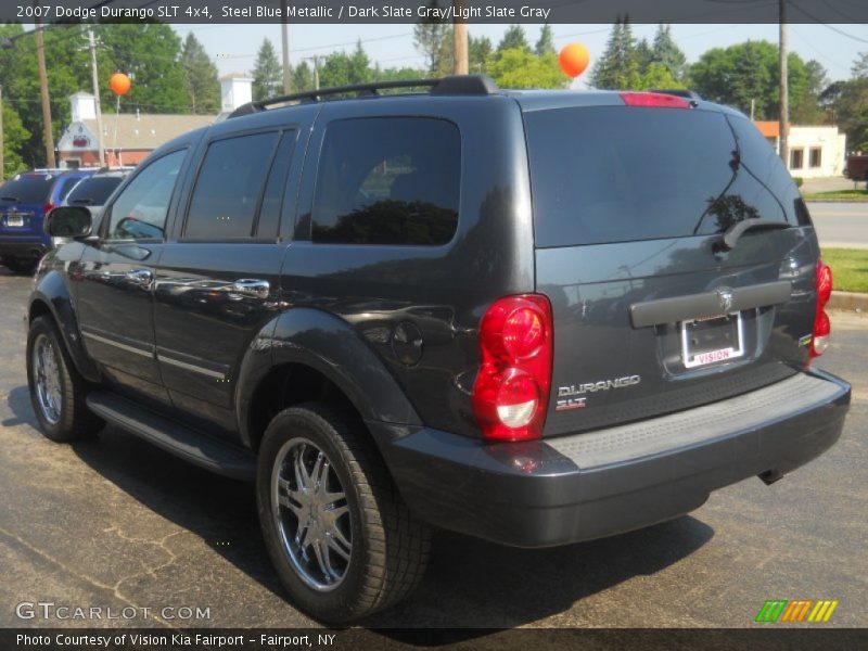 Steel Blue Metallic / Dark Slate Gray/Light Slate Gray 2007 Dodge Durango SLT 4x4