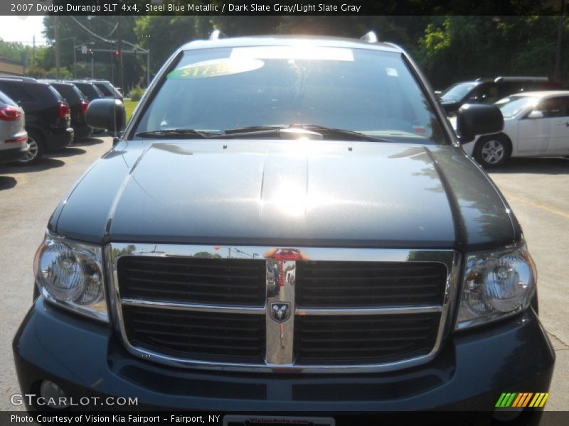 Steel Blue Metallic / Dark Slate Gray/Light Slate Gray 2007 Dodge Durango SLT 4x4