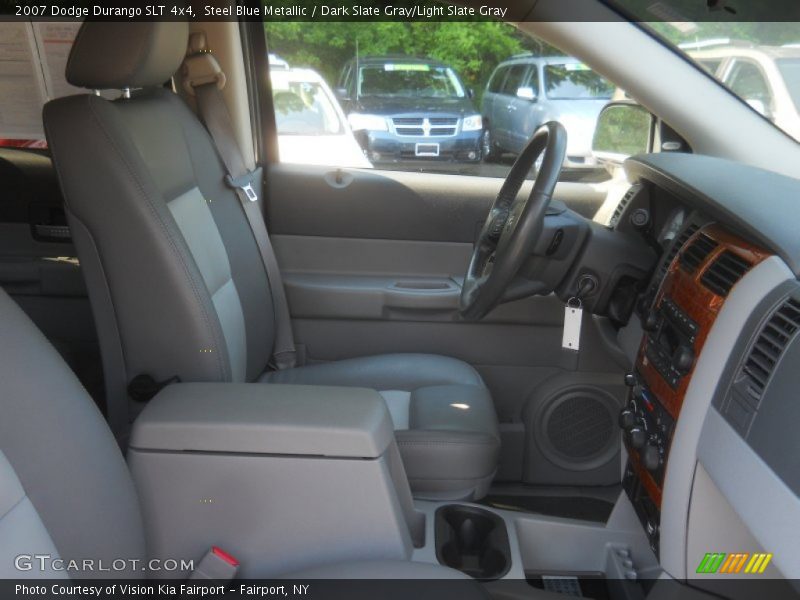 Steel Blue Metallic / Dark Slate Gray/Light Slate Gray 2007 Dodge Durango SLT 4x4
