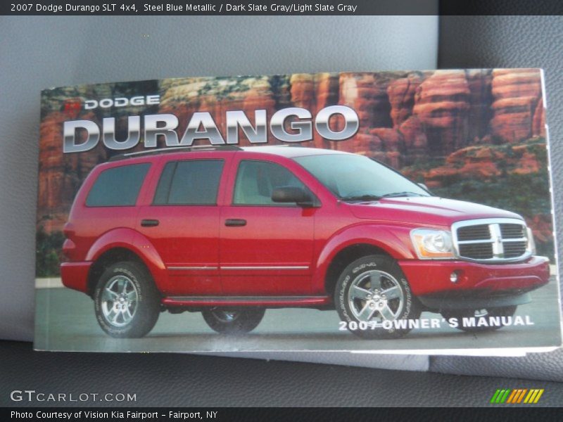 Steel Blue Metallic / Dark Slate Gray/Light Slate Gray 2007 Dodge Durango SLT 4x4