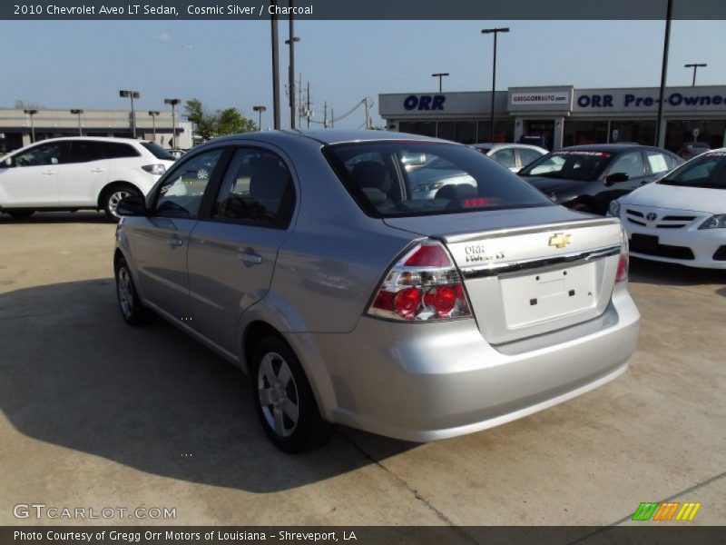 Cosmic Silver / Charcoal 2010 Chevrolet Aveo LT Sedan