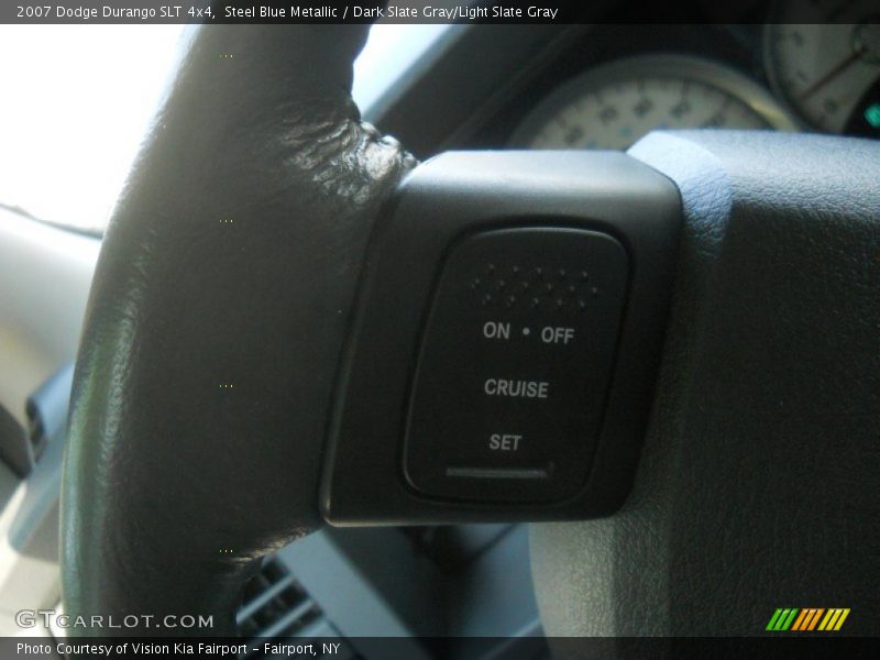 Steel Blue Metallic / Dark Slate Gray/Light Slate Gray 2007 Dodge Durango SLT 4x4