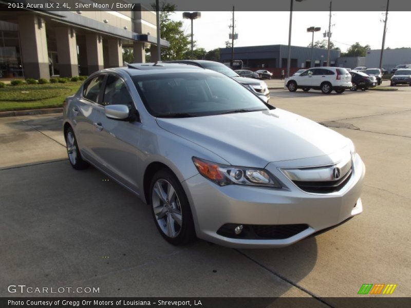 Silver Moon / Ebony 2013 Acura ILX 2.4L