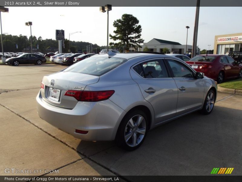 Silver Moon / Ebony 2013 Acura ILX 2.4L