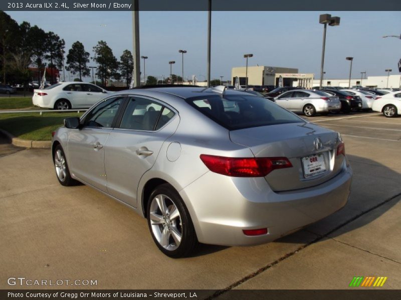 Silver Moon / Ebony 2013 Acura ILX 2.4L