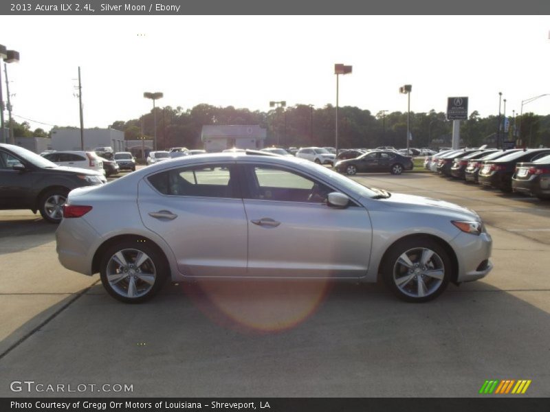 Silver Moon / Ebony 2013 Acura ILX 2.4L