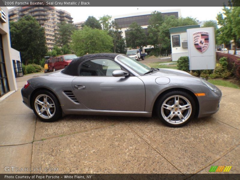 Seal Grey Metallic / Black 2006 Porsche Boxster