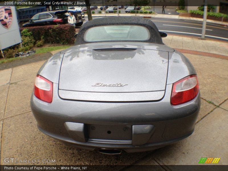 Seal Grey Metallic / Black 2006 Porsche Boxster