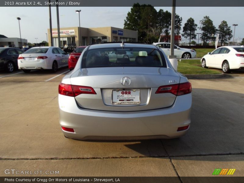 Silver Moon / Ebony 2013 Acura ILX 2.4L