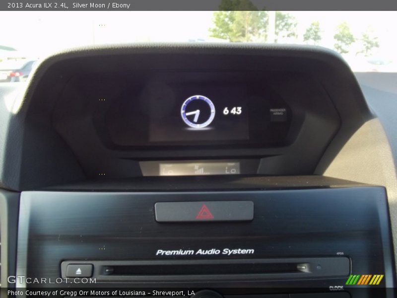 Silver Moon / Ebony 2013 Acura ILX 2.4L