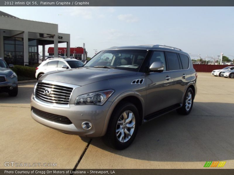 Platinum Graphite / Graphite 2012 Infiniti QX 56