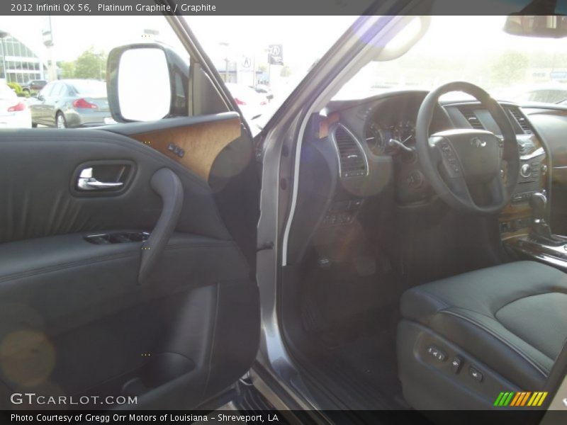 Platinum Graphite / Graphite 2012 Infiniti QX 56