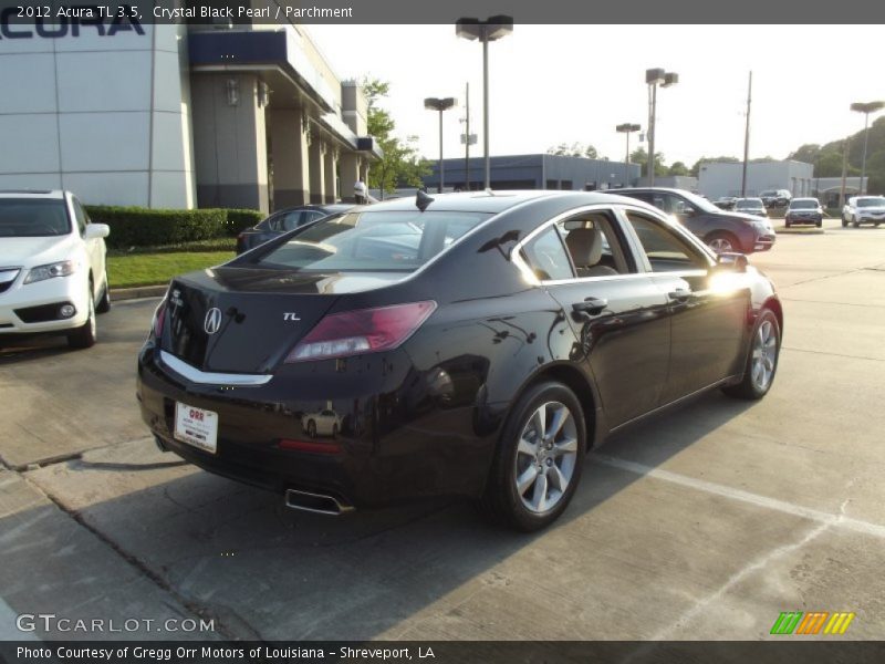 Crystal Black Pearl / Parchment 2012 Acura TL 3.5