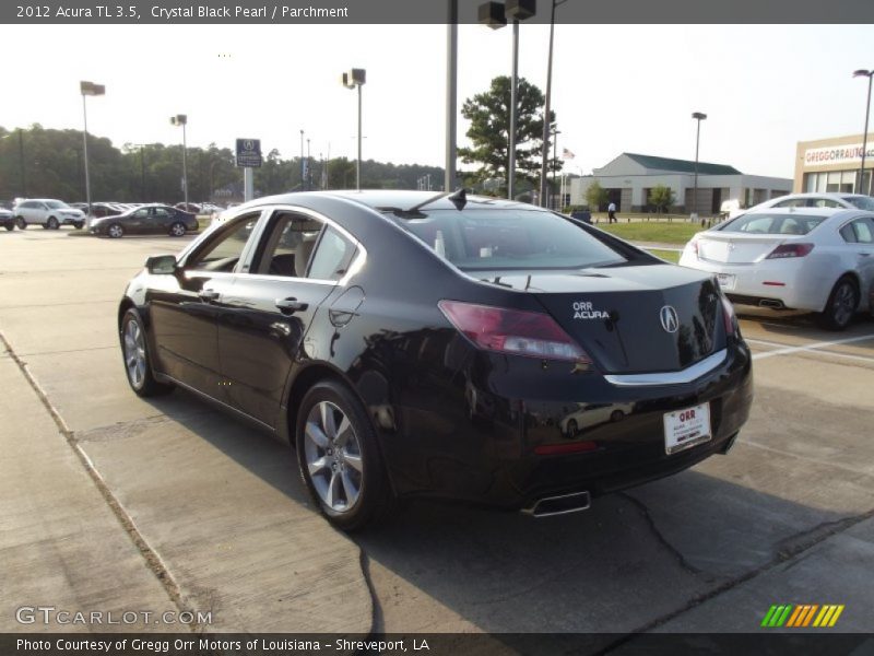 Crystal Black Pearl / Parchment 2012 Acura TL 3.5