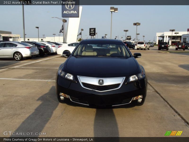 Crystal Black Pearl / Parchment 2012 Acura TL 3.5