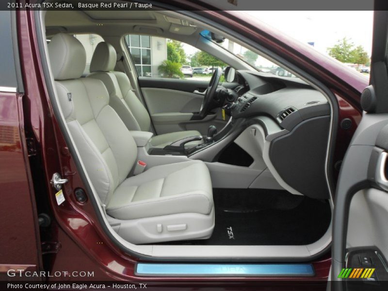 Front Seat of 2011 TSX Sedan