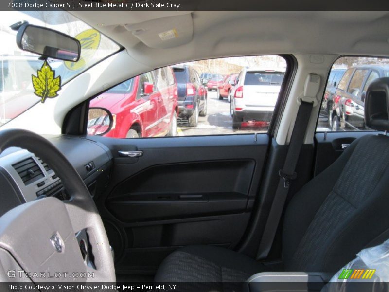 Steel Blue Metallic / Dark Slate Gray 2008 Dodge Caliber SE