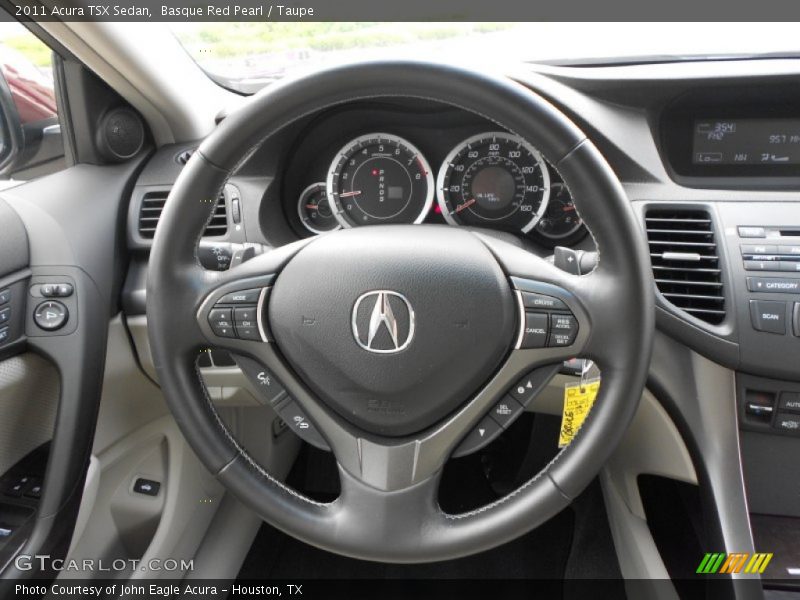  2011 TSX Sedan Steering Wheel