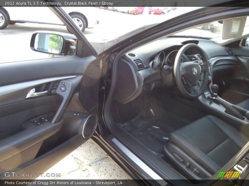 Crystal Black Pearl / Ebony 2012 Acura TL 3.5 Technology