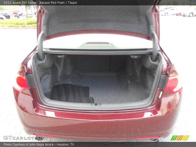  2011 TSX Sedan Trunk