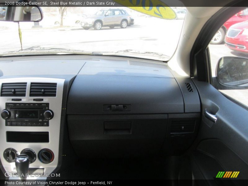 Steel Blue Metallic / Dark Slate Gray 2008 Dodge Caliber SE