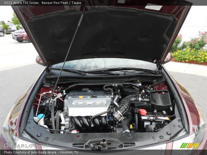  2011 TSX Sedan Engine - 2.4 Liter DOHC 16-Valve i-VTEC 4 Cylinder