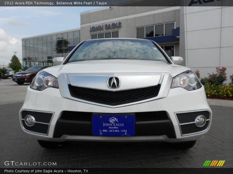 Bellanova White Pearl / Taupe 2012 Acura RDX Technology