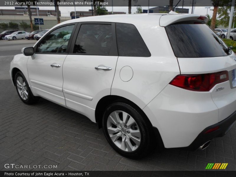 Bellanova White Pearl / Taupe 2012 Acura RDX Technology