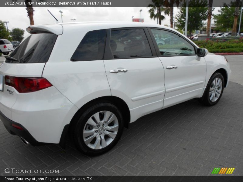 Bellanova White Pearl / Taupe 2012 Acura RDX Technology