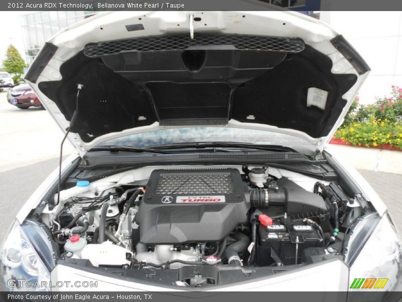 Bellanova White Pearl / Taupe 2012 Acura RDX Technology