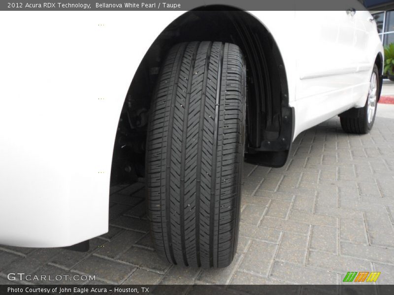 Bellanova White Pearl / Taupe 2012 Acura RDX Technology