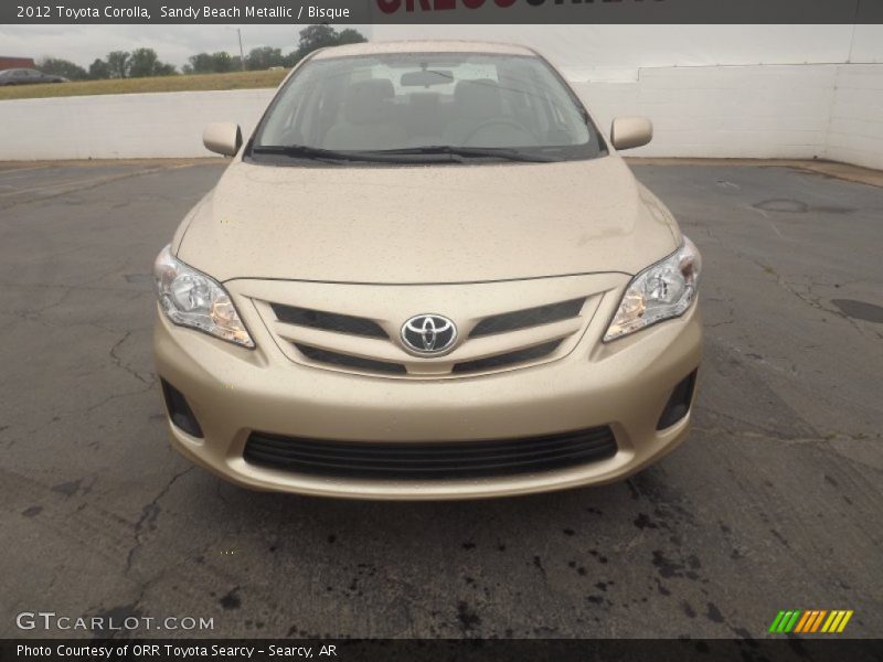 Sandy Beach Metallic / Bisque 2012 Toyota Corolla