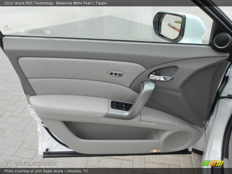 Bellanova White Pearl / Taupe 2012 Acura RDX Technology
