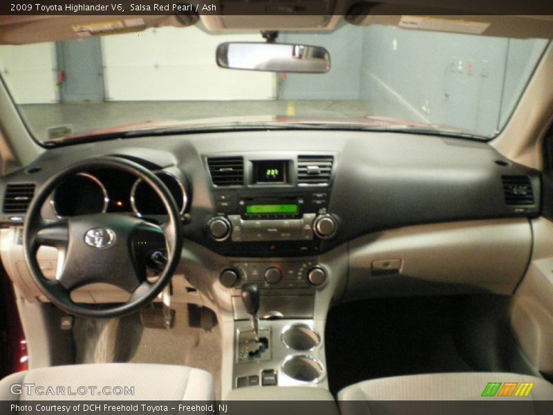 Salsa Red Pearl / Ash 2009 Toyota Highlander V6