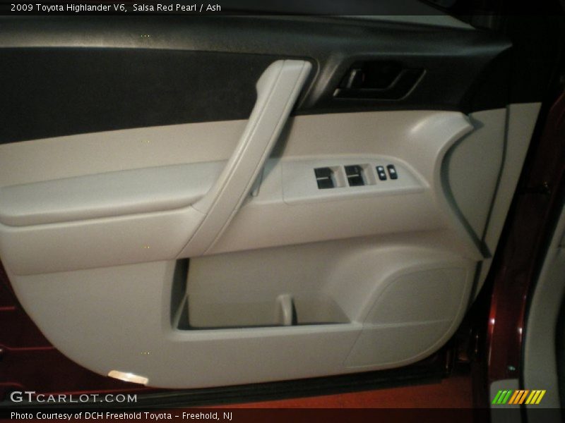 Salsa Red Pearl / Ash 2009 Toyota Highlander V6