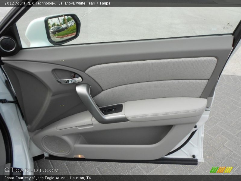 Bellanova White Pearl / Taupe 2012 Acura RDX Technology