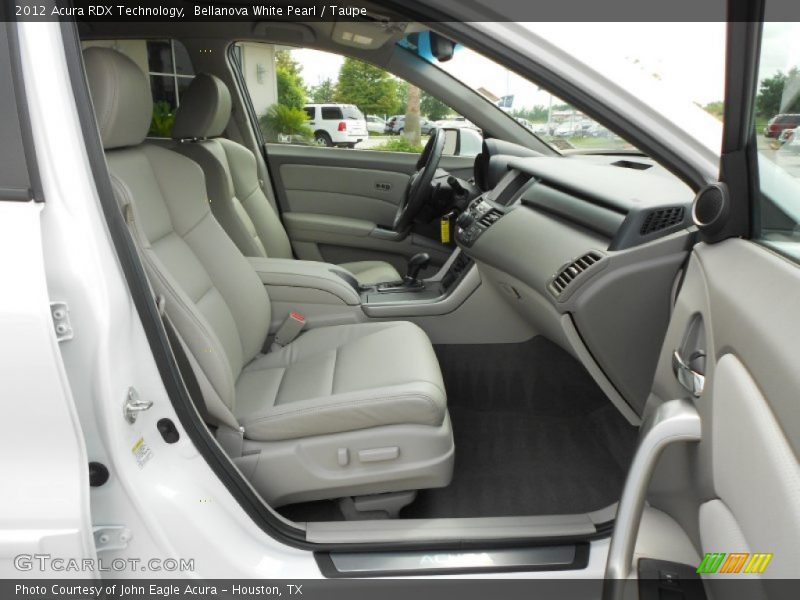 Bellanova White Pearl / Taupe 2012 Acura RDX Technology