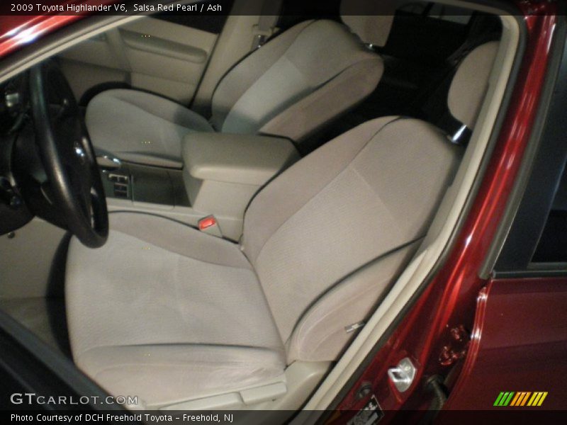 Salsa Red Pearl / Ash 2009 Toyota Highlander V6