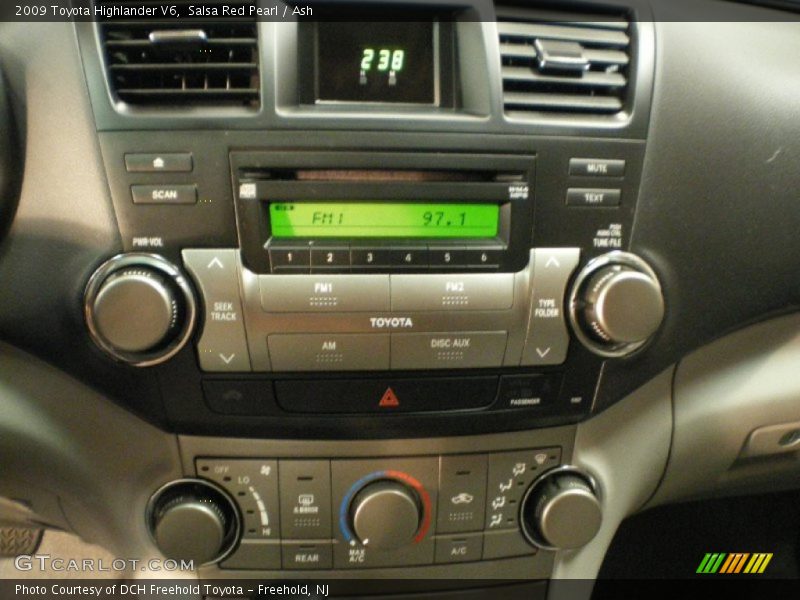 Salsa Red Pearl / Ash 2009 Toyota Highlander V6