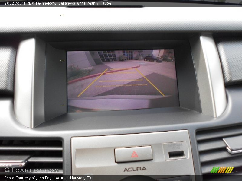 Bellanova White Pearl / Taupe 2012 Acura RDX Technology