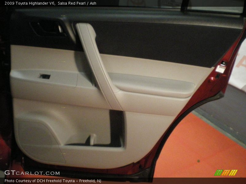 Salsa Red Pearl / Ash 2009 Toyota Highlander V6