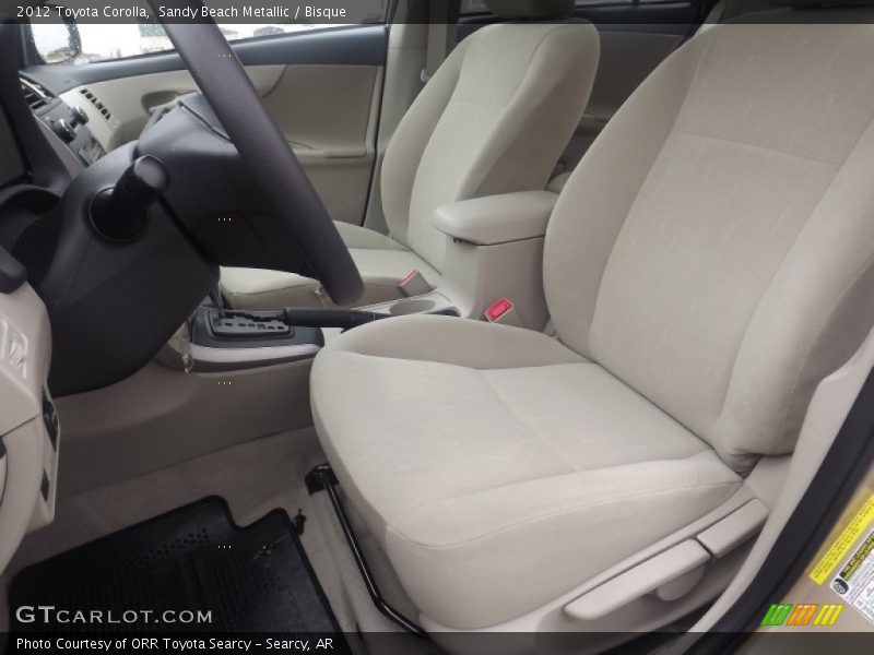 Sandy Beach Metallic / Bisque 2012 Toyota Corolla