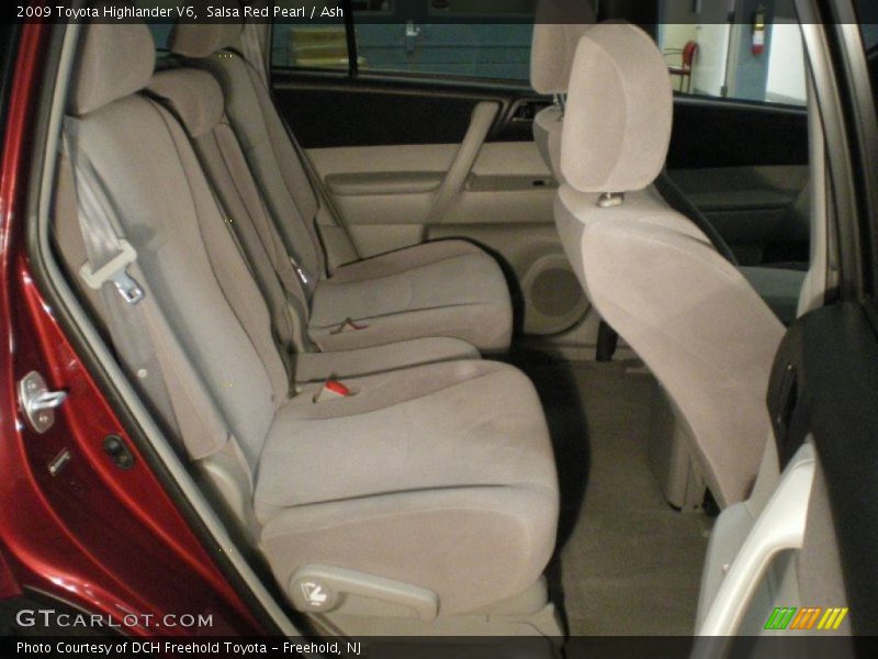 Salsa Red Pearl / Ash 2009 Toyota Highlander V6