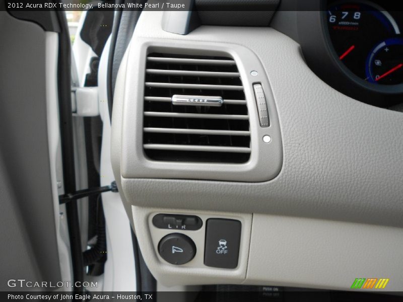 Bellanova White Pearl / Taupe 2012 Acura RDX Technology