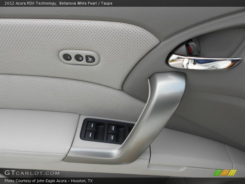 Bellanova White Pearl / Taupe 2012 Acura RDX Technology