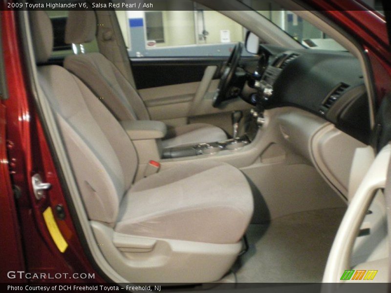 Salsa Red Pearl / Ash 2009 Toyota Highlander V6