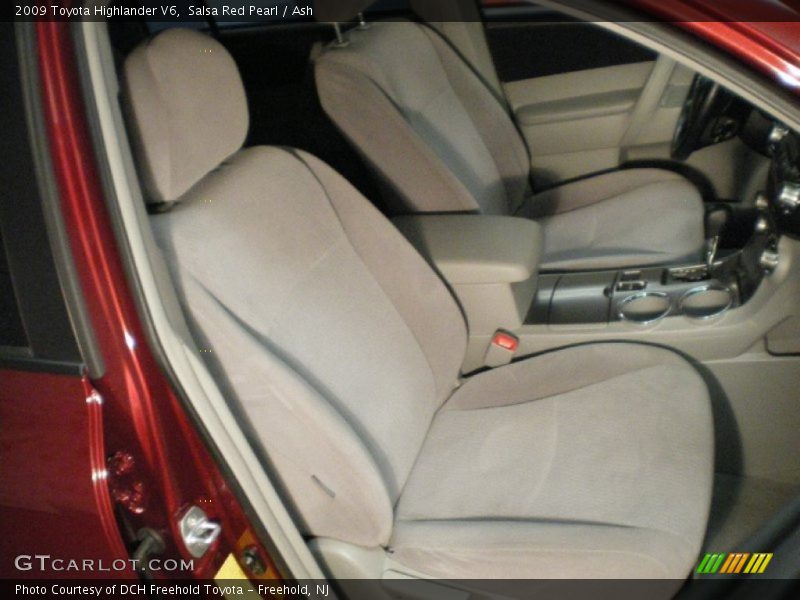 Salsa Red Pearl / Ash 2009 Toyota Highlander V6