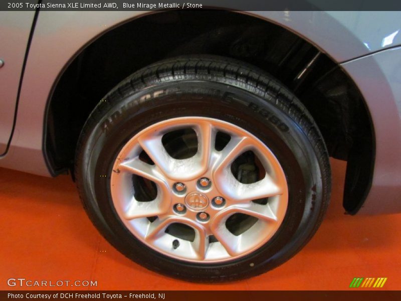 Blue Mirage Metallic / Stone 2005 Toyota Sienna XLE Limited AWD